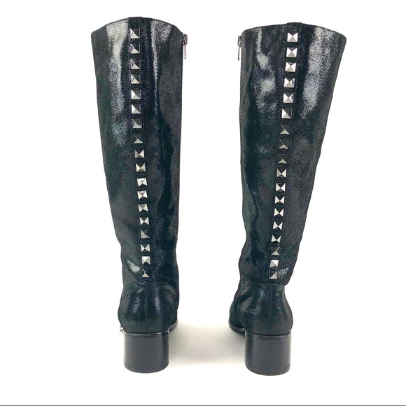Adrianna Papell Paige Knee High Sueded Stud Boots - Picture 5 of 8